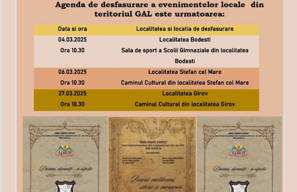 Afis evenimente locale