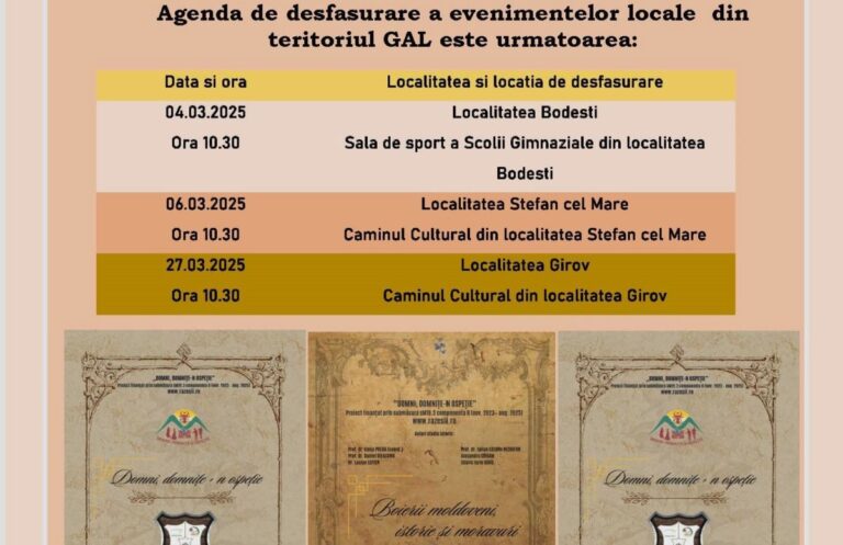 Afis evenimente locale